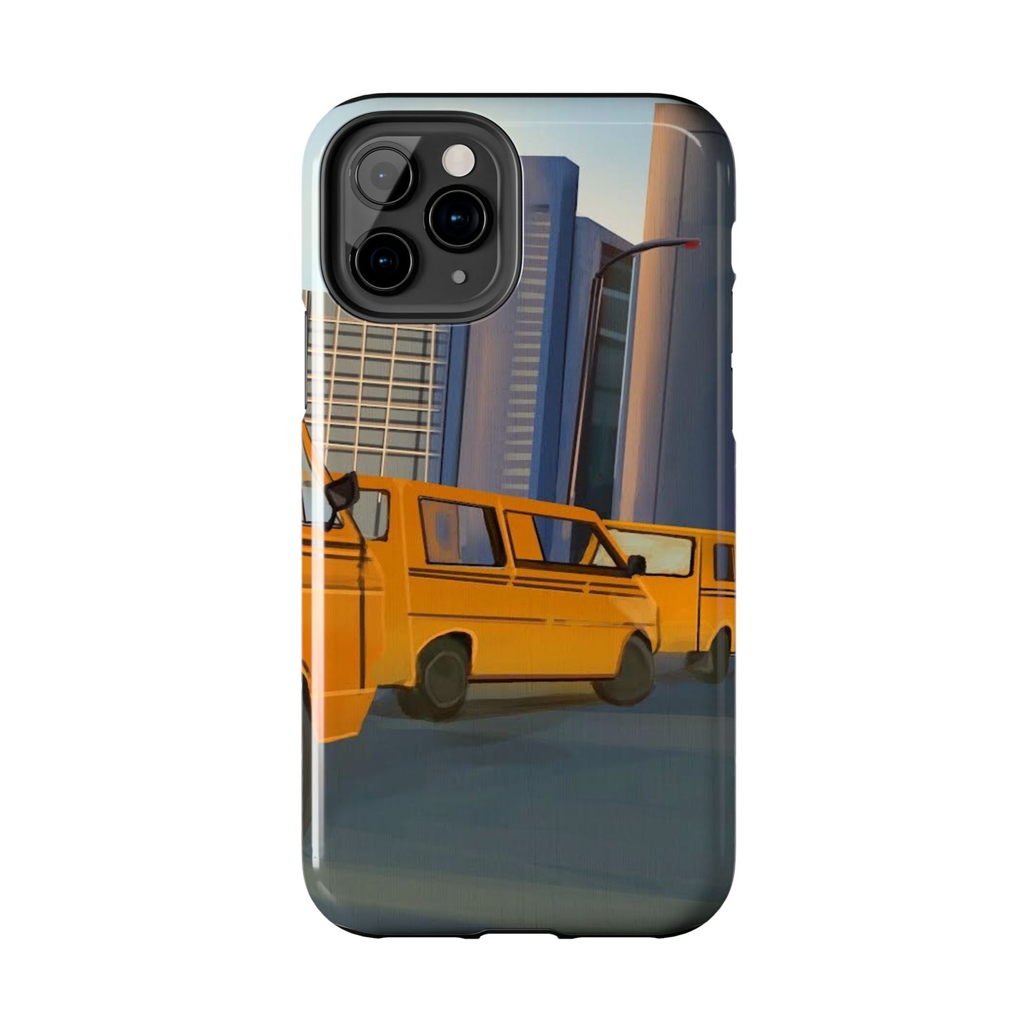 Cityscape Tough Phone Case - Urban Style Accessory