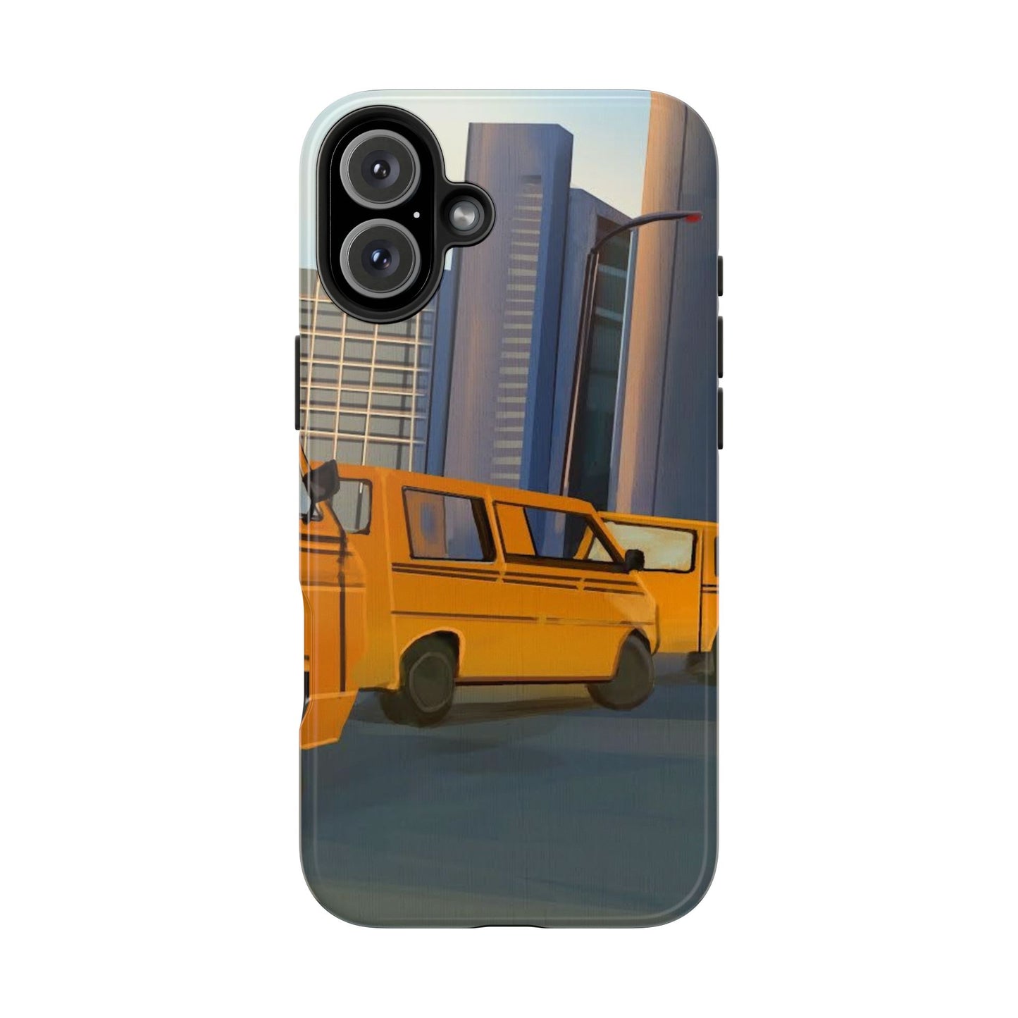 Cityscape Tough Phone Case - Urban Style Accessory