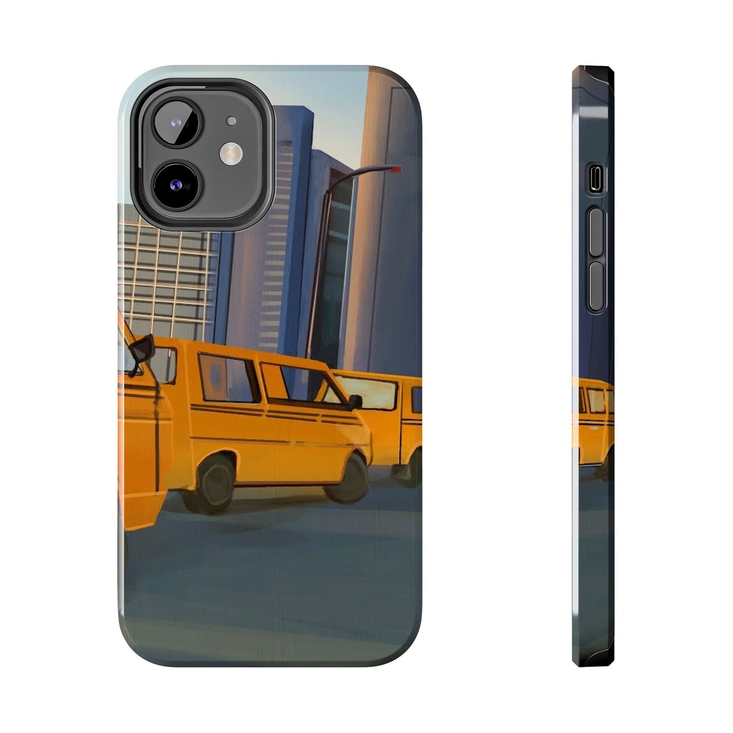 Cityscape Tough Phone Case - Urban Style Accessory