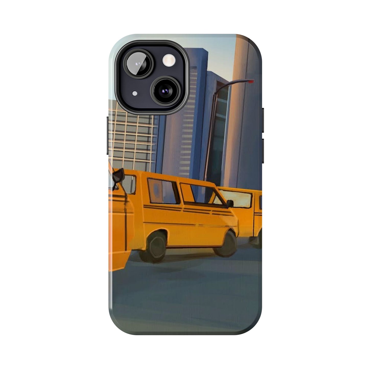 Cityscape Tough Phone Case - Urban Style Accessory