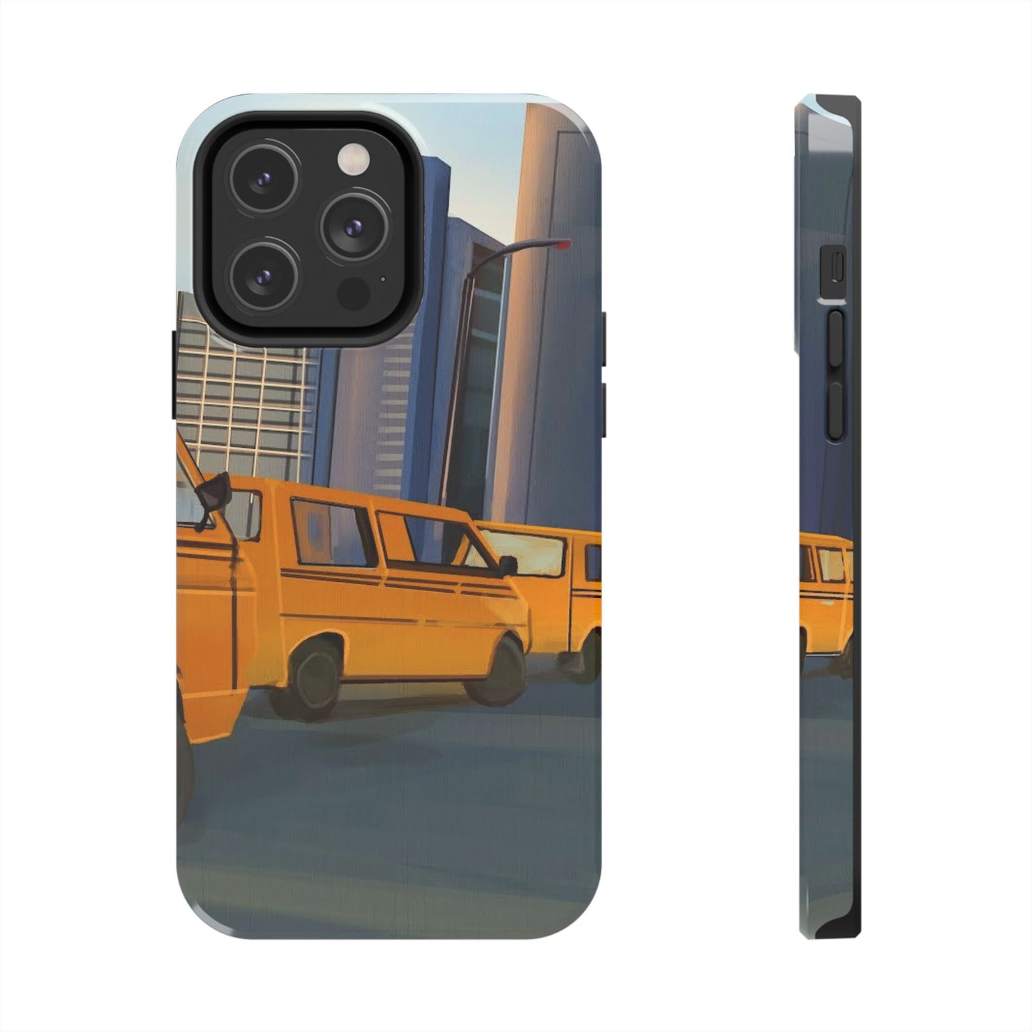 Cityscape Tough Phone Case - Urban Style Accessory