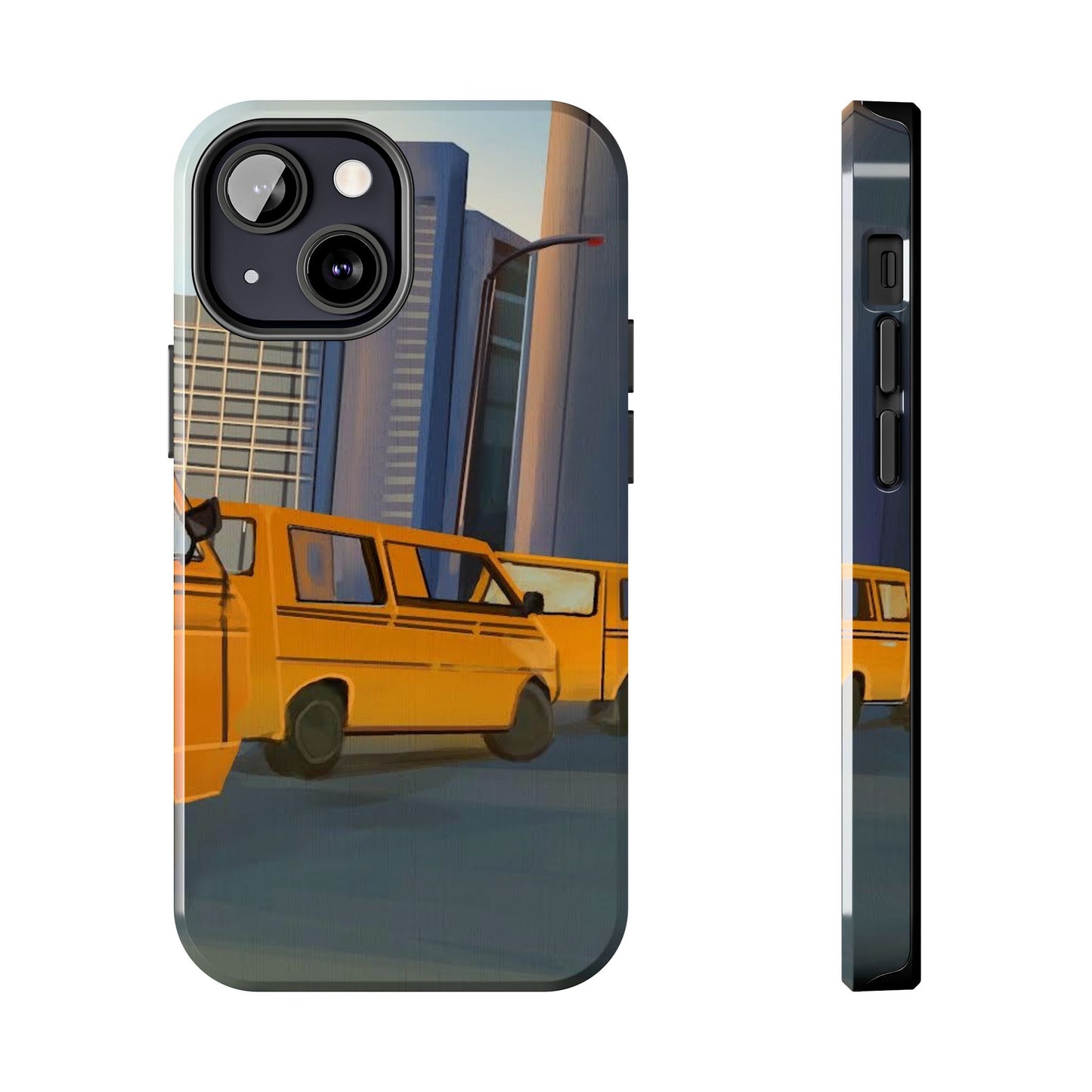 Cityscape Tough Phone Case - Urban Style Accessory