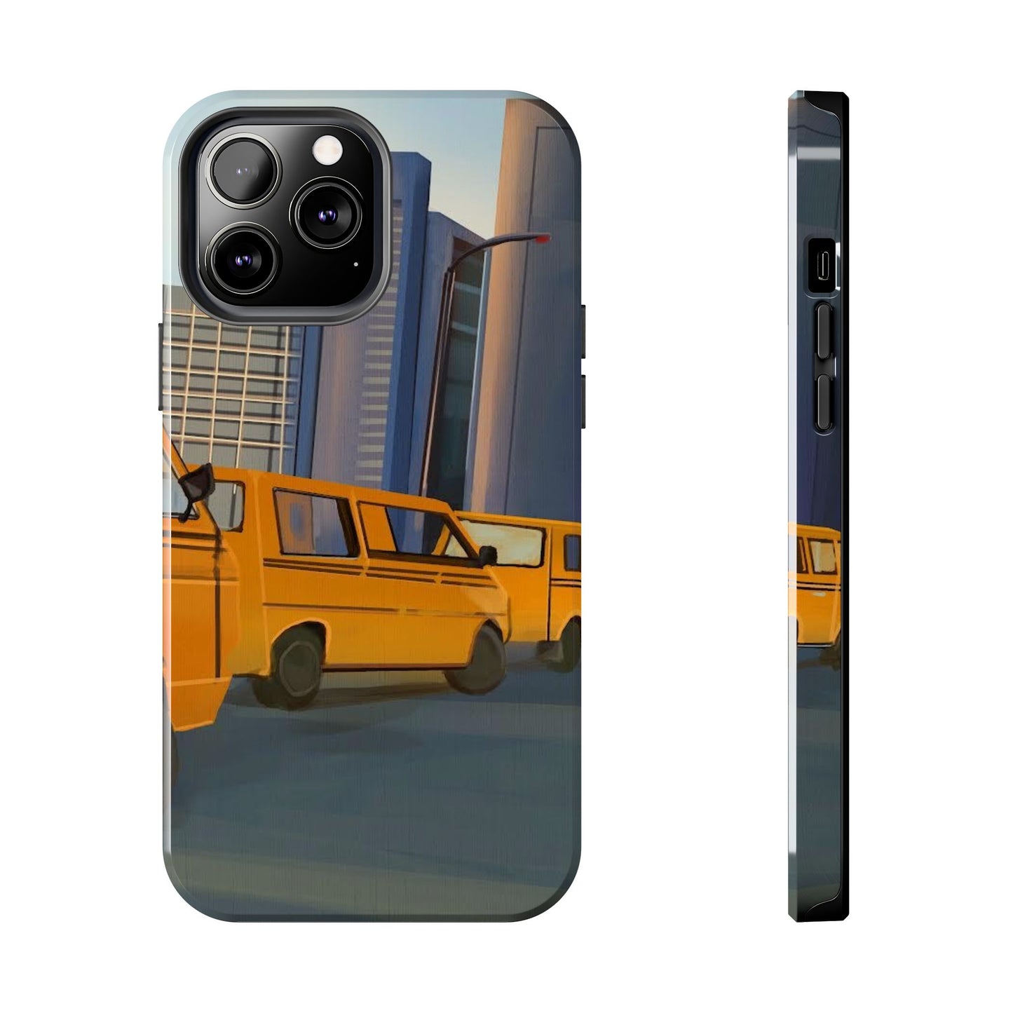 Cityscape Tough Phone Case - Urban Style Accessory