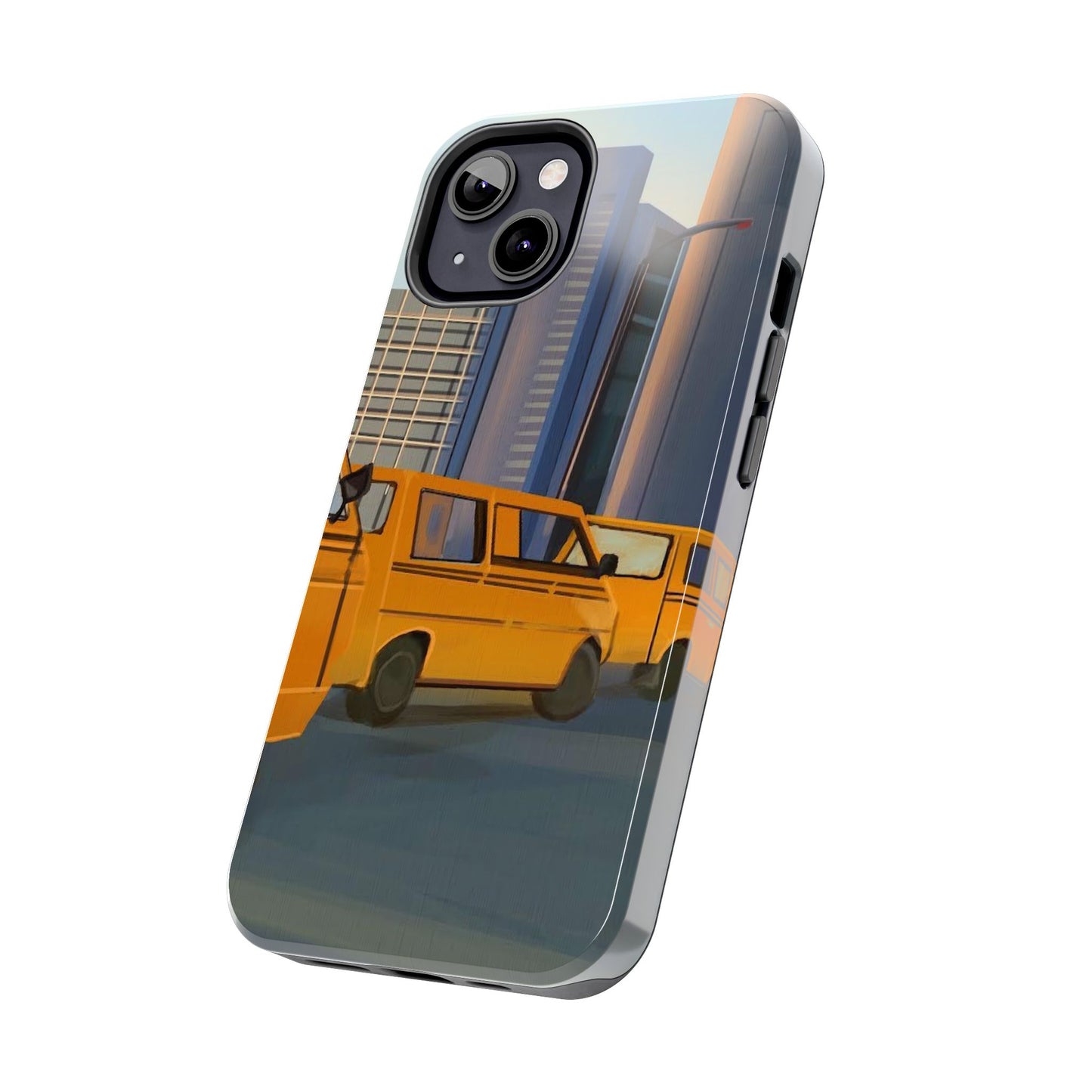 Cityscape Tough Phone Case - Urban Style Accessory