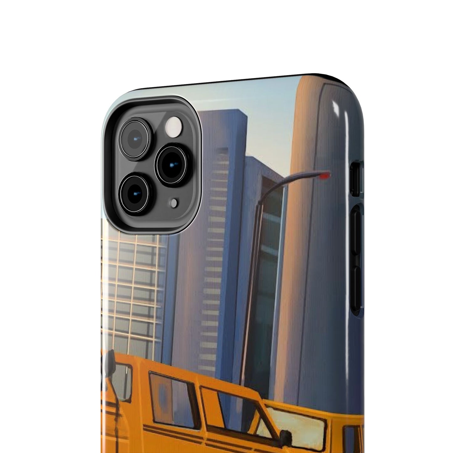 Cityscape Tough Phone Case - Urban Style Accessory