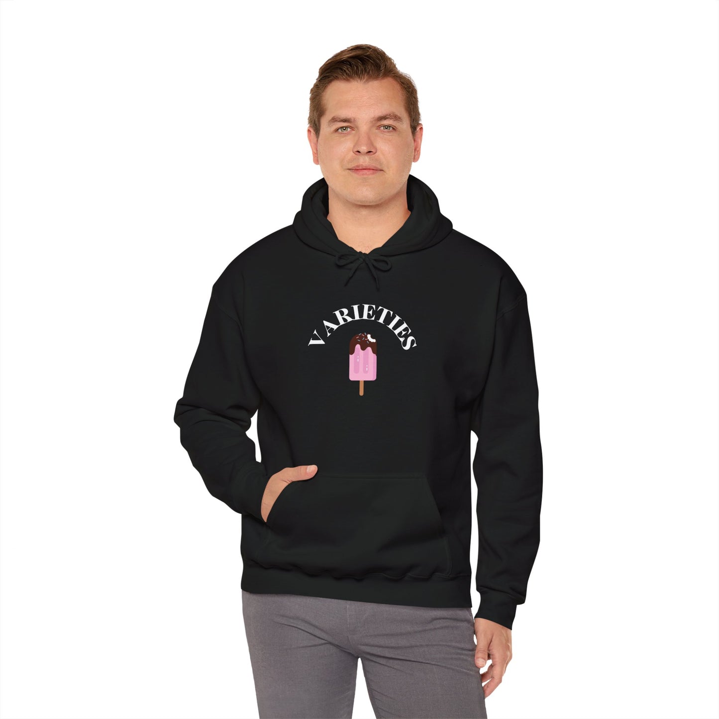 Cool Summer Treats Hoodie - 'Varieties' Ice Cream Design