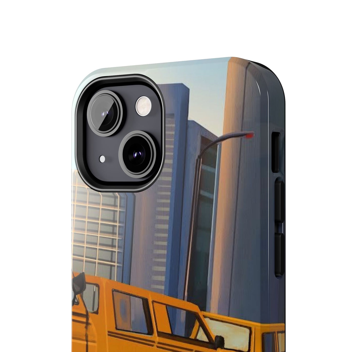 Cityscape Tough Phone Case - Urban Style Accessory