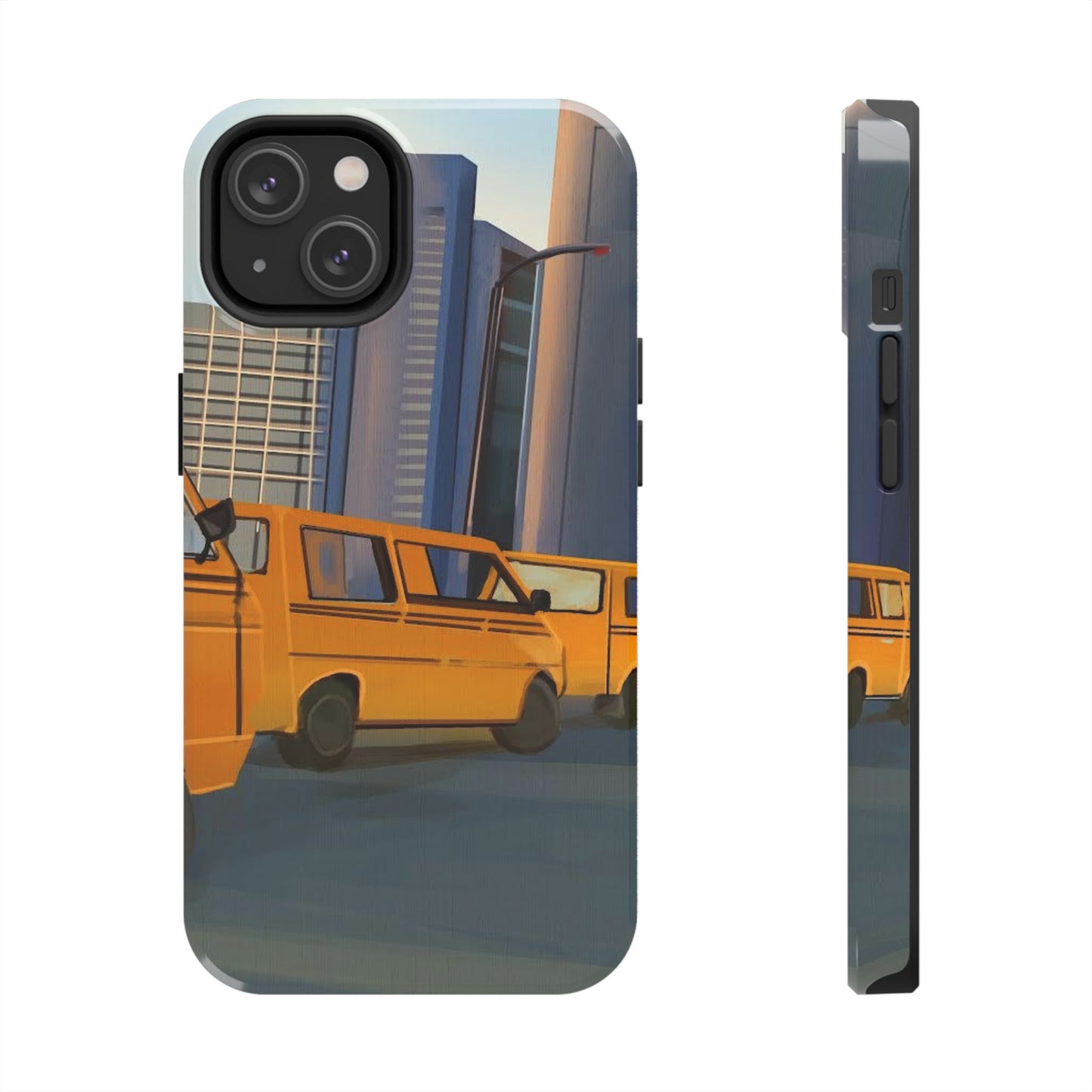 Cityscape Tough Phone Case - Urban Style Accessory