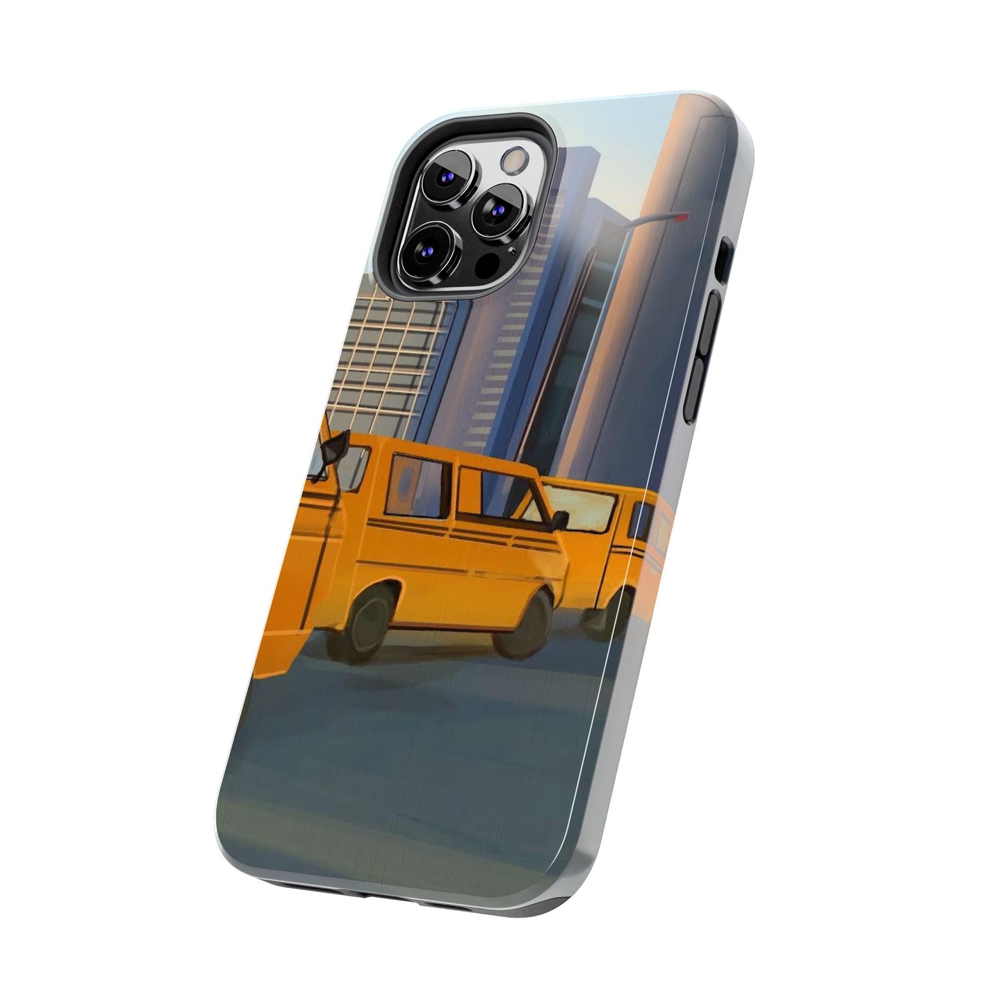 Cityscape Tough Phone Case - Urban Style Accessory