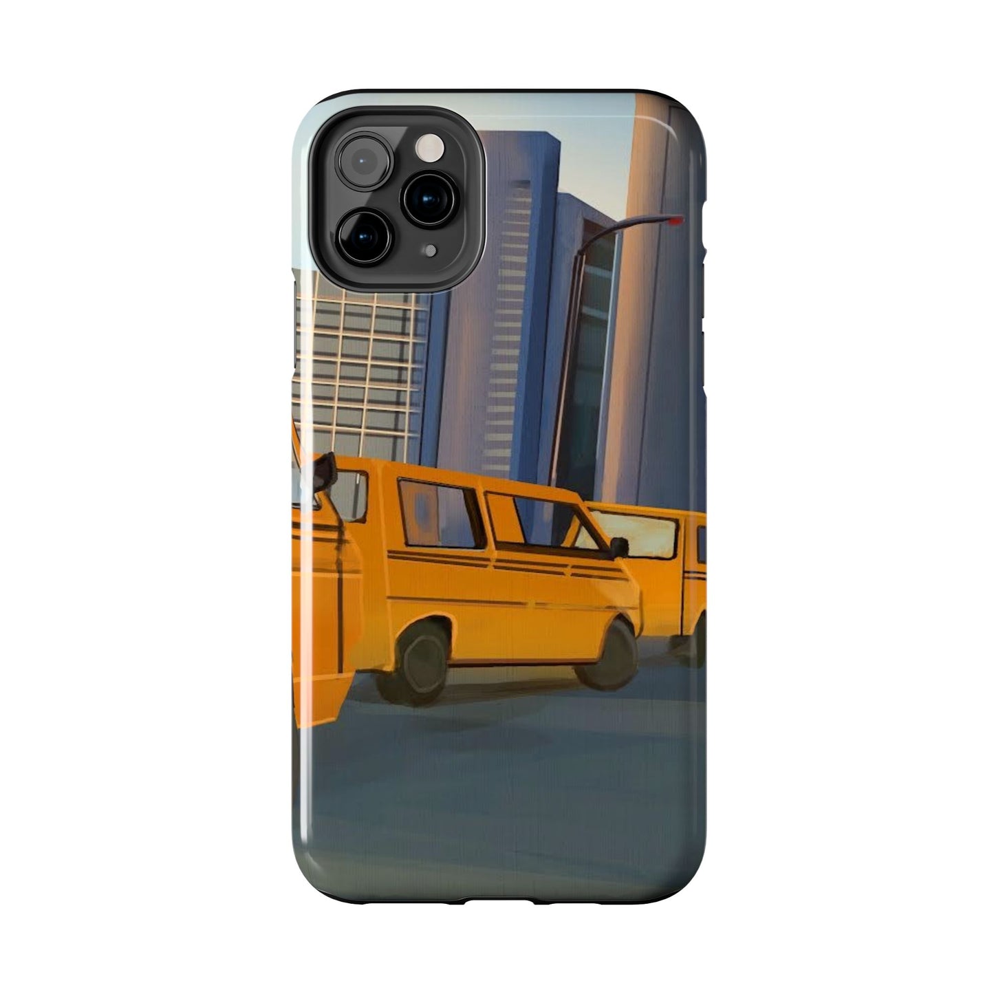 Cityscape Tough Phone Case - Urban Style Accessory