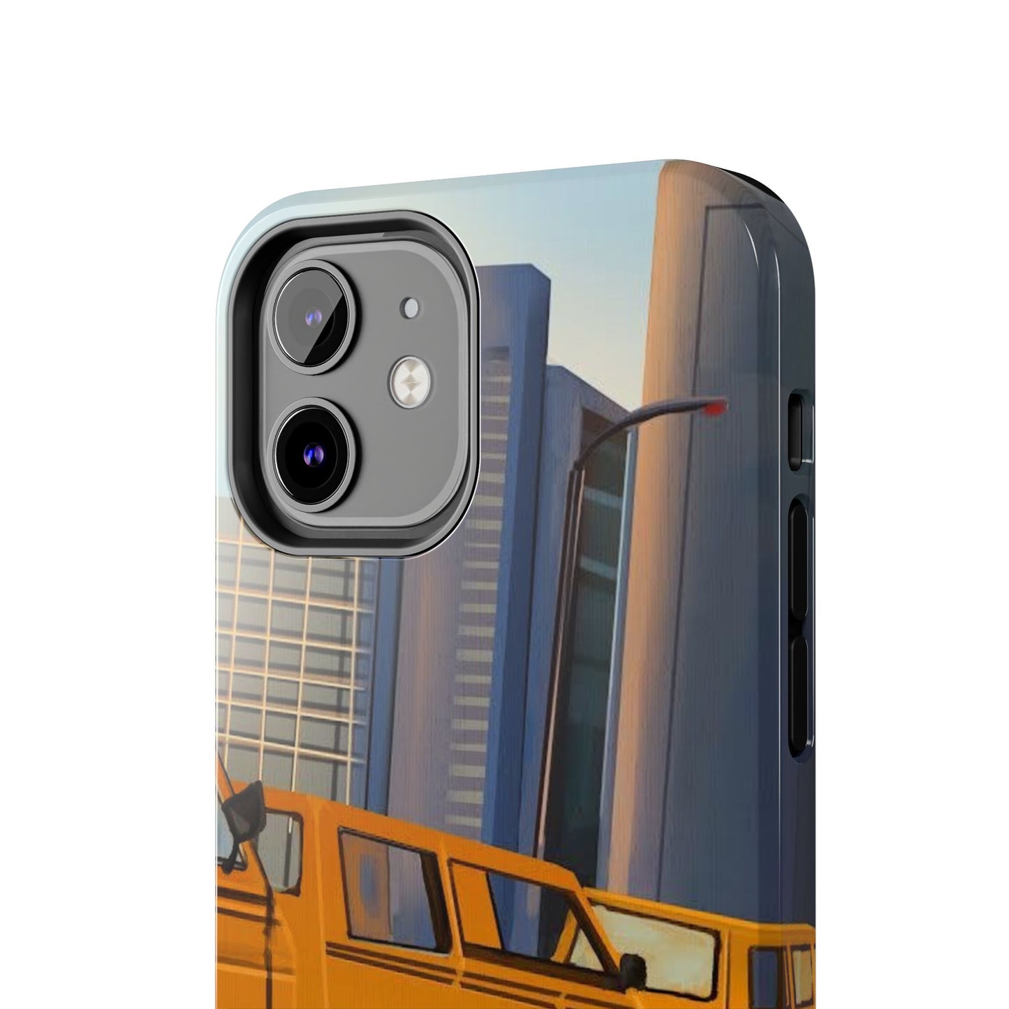 Cityscape Tough Phone Case - Urban Style Accessory