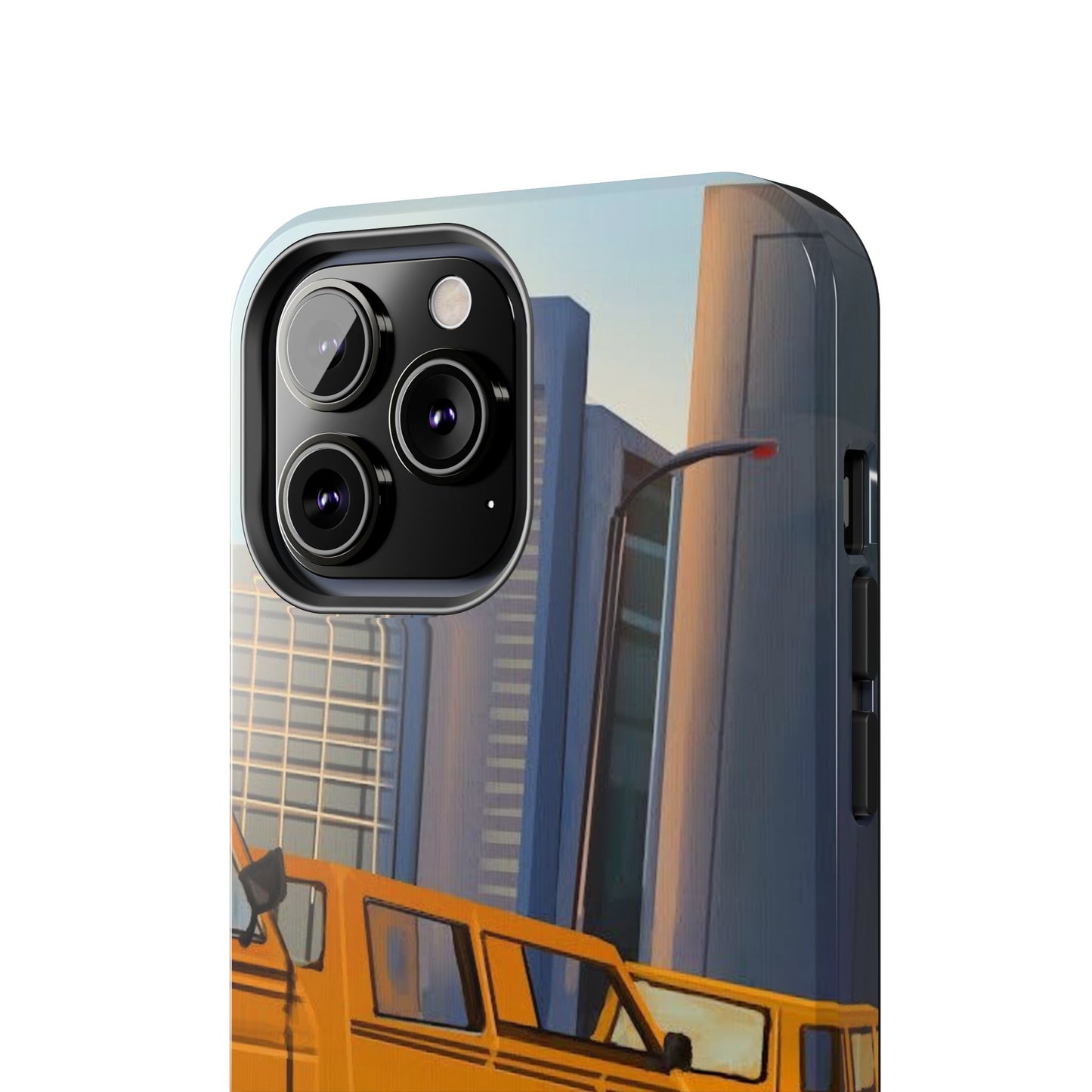 Cityscape Tough Phone Case - Urban Style Accessory