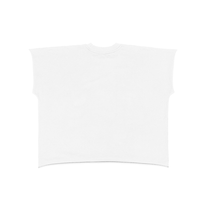 its ok Raw Edge Boxy Non-Shrink T-Shirt