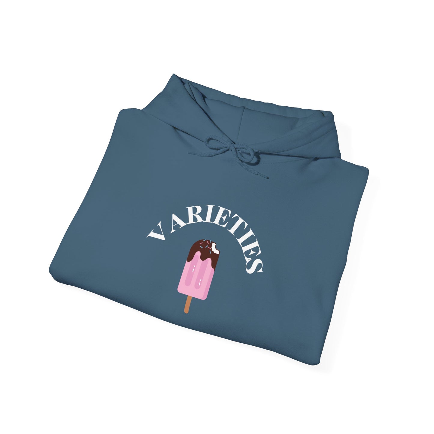 Cool Summer Treats Hoodie - 'Varieties' Ice Cream Design