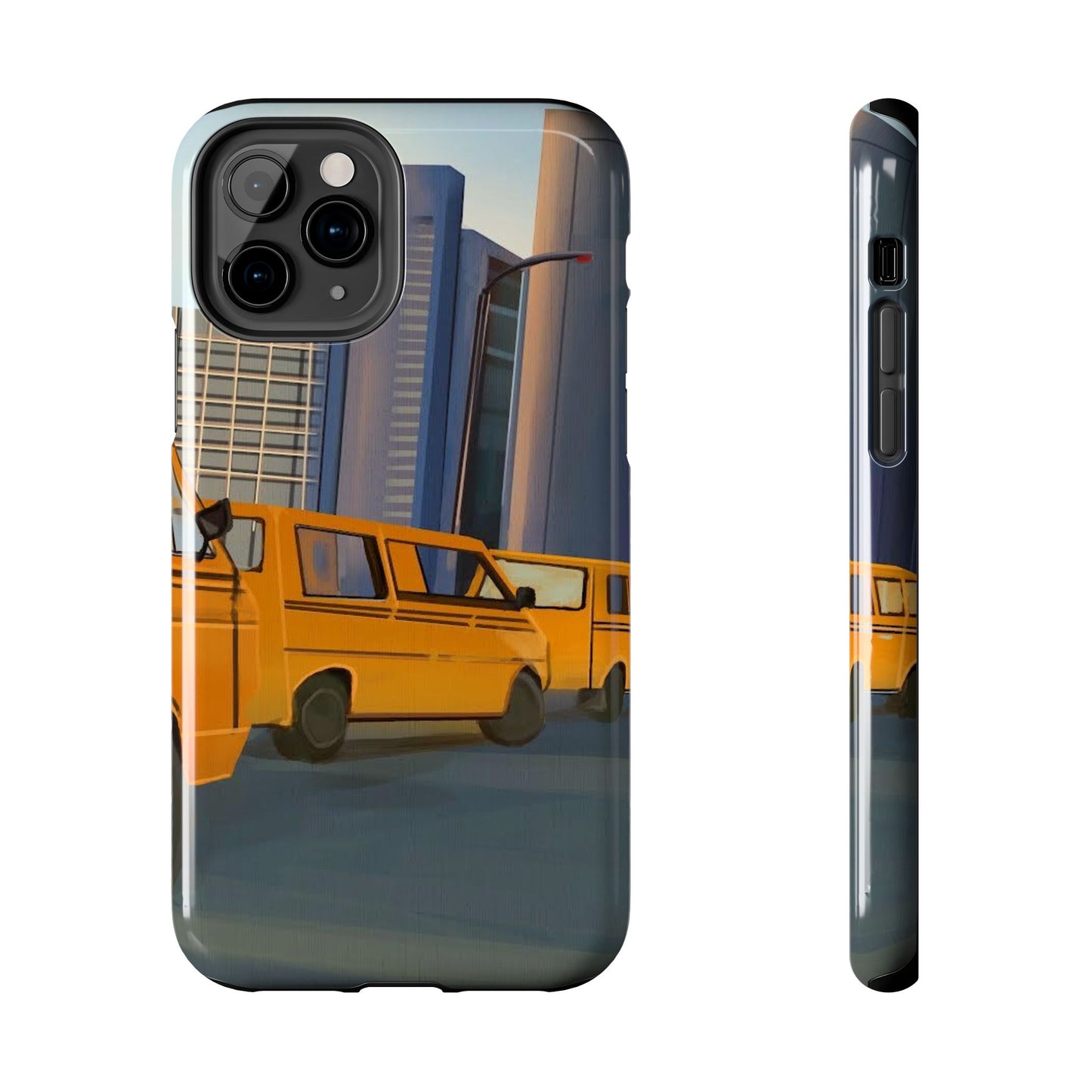 Cityscape Tough Phone Case - Urban Style Accessory