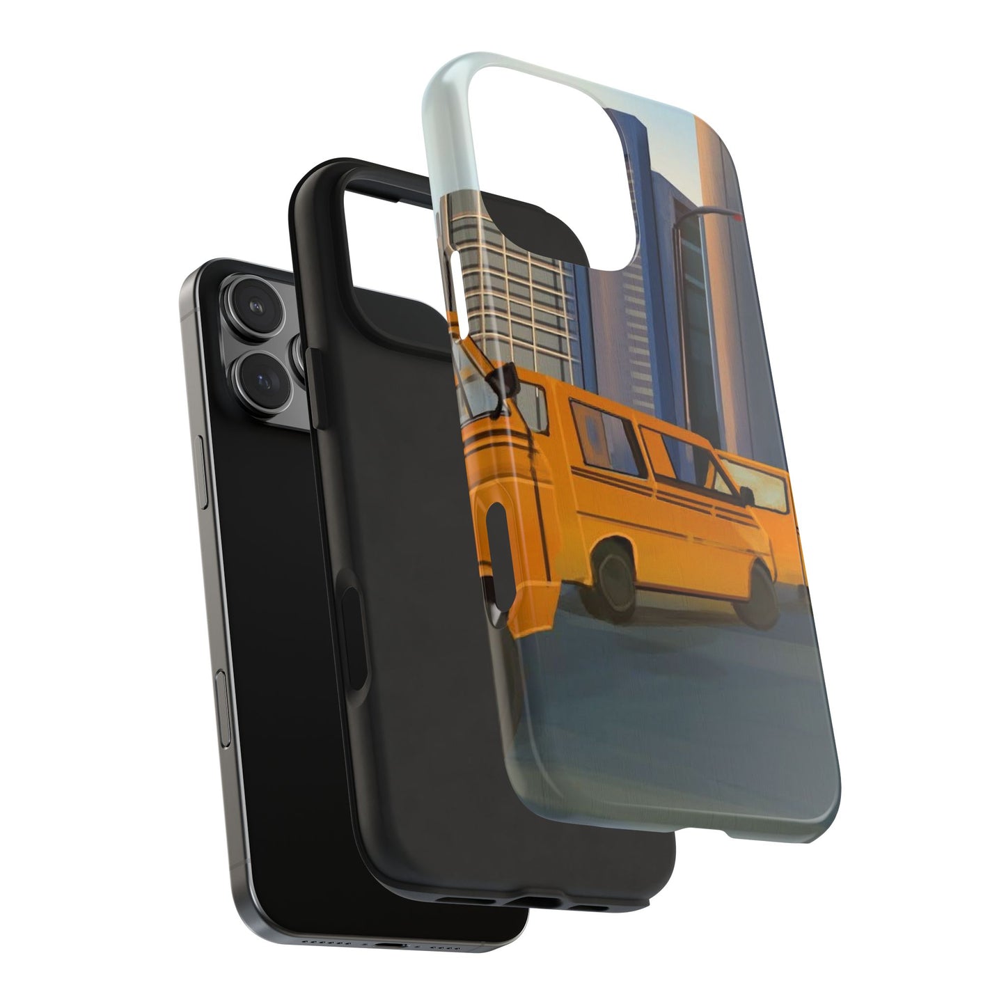 Cityscape Tough Phone Case - Urban Style Accessory