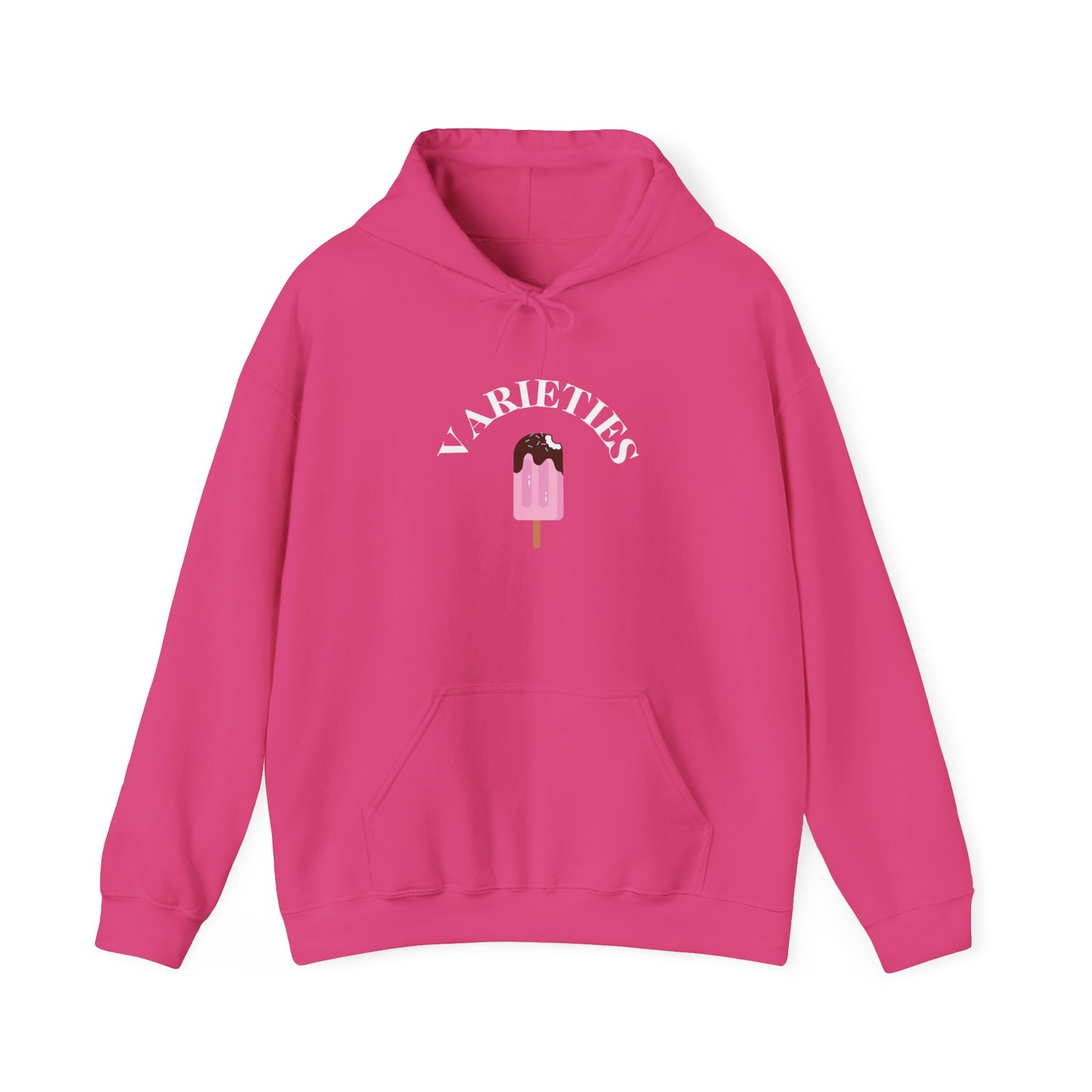 Cool Summer Treats Hoodie - 'Varieties' Ice Cream Design