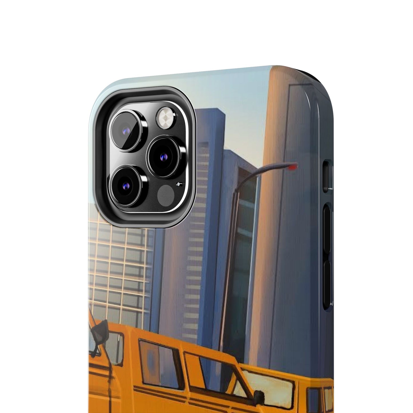 Cityscape Tough Phone Case - Urban Style Accessory