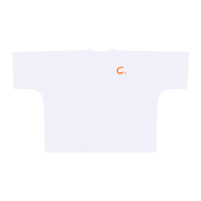 CLEMENTINE Oversize One-piece Pattern Cut Boxy Tee - 300 GSM