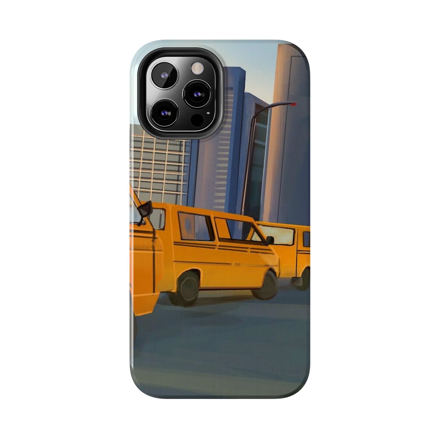 Cityscape Tough Phone Case - Urban Style Accessory