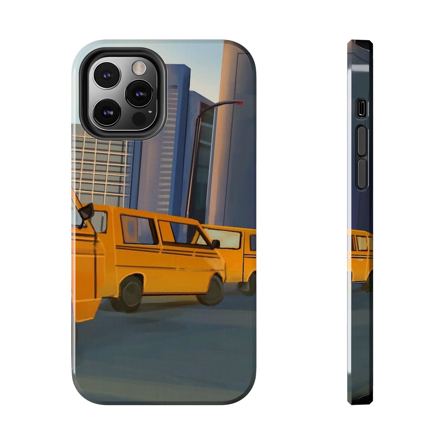 Cityscape Tough Phone Case - Urban Style Accessory