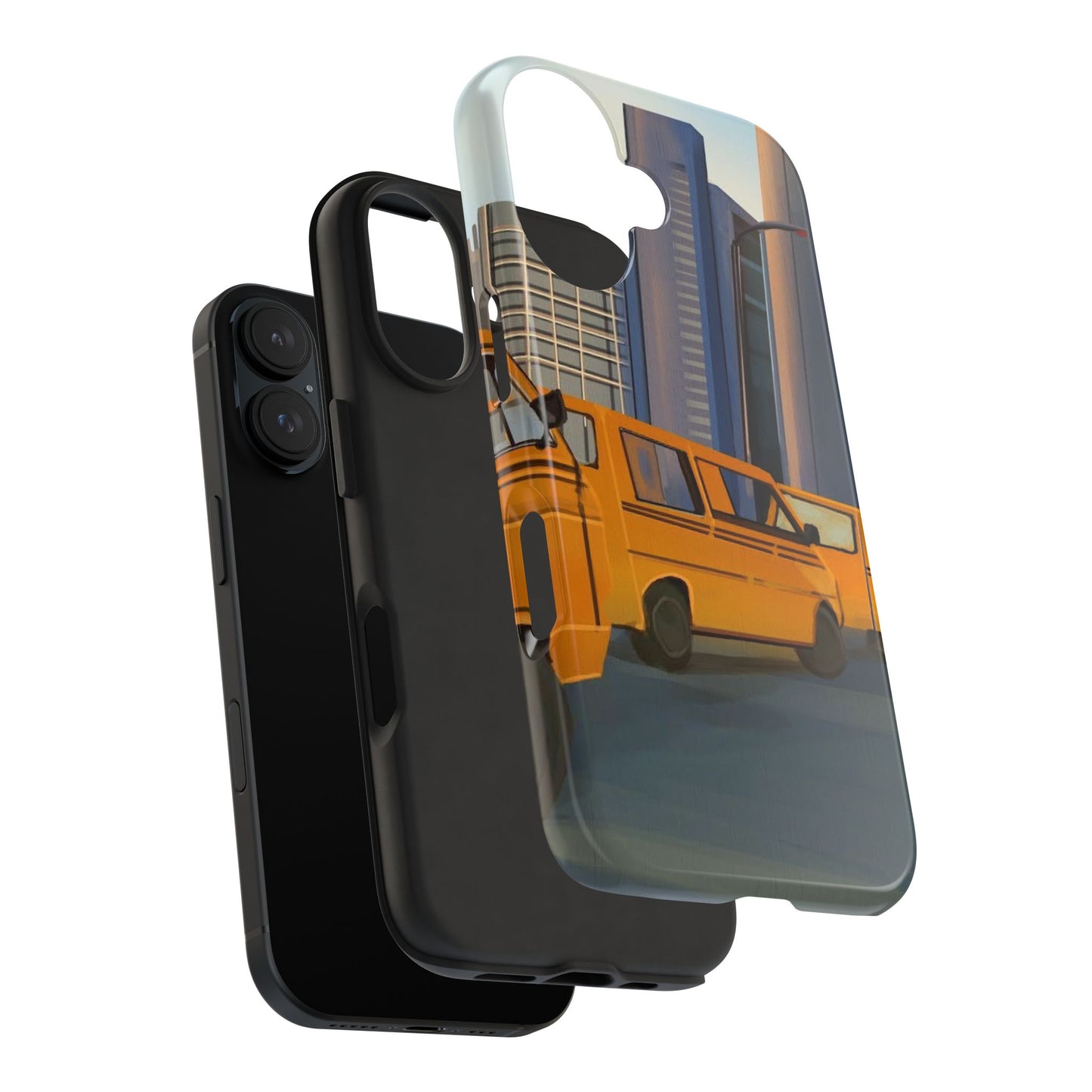 Cityscape Tough Phone Case - Urban Style Accessory