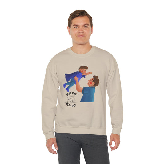 Best Dad Crewneck Sweatshirt - Unisex Heavy Blend™