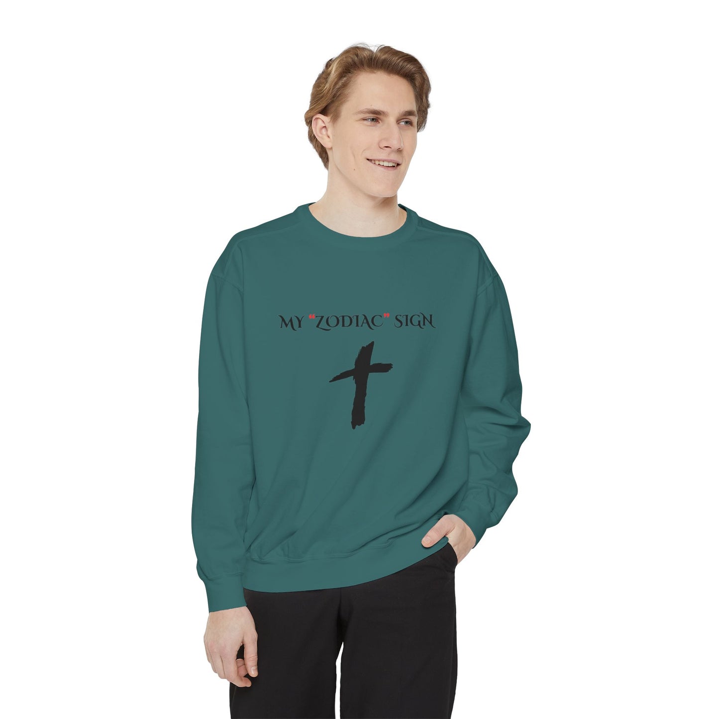 My Zodiac Sign Unisex Garment-Dyed Sweatshirt