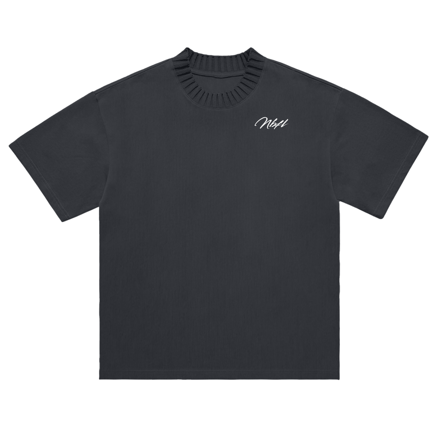 Nbfl Heavyweight Knitted Round Neck T-Shirt