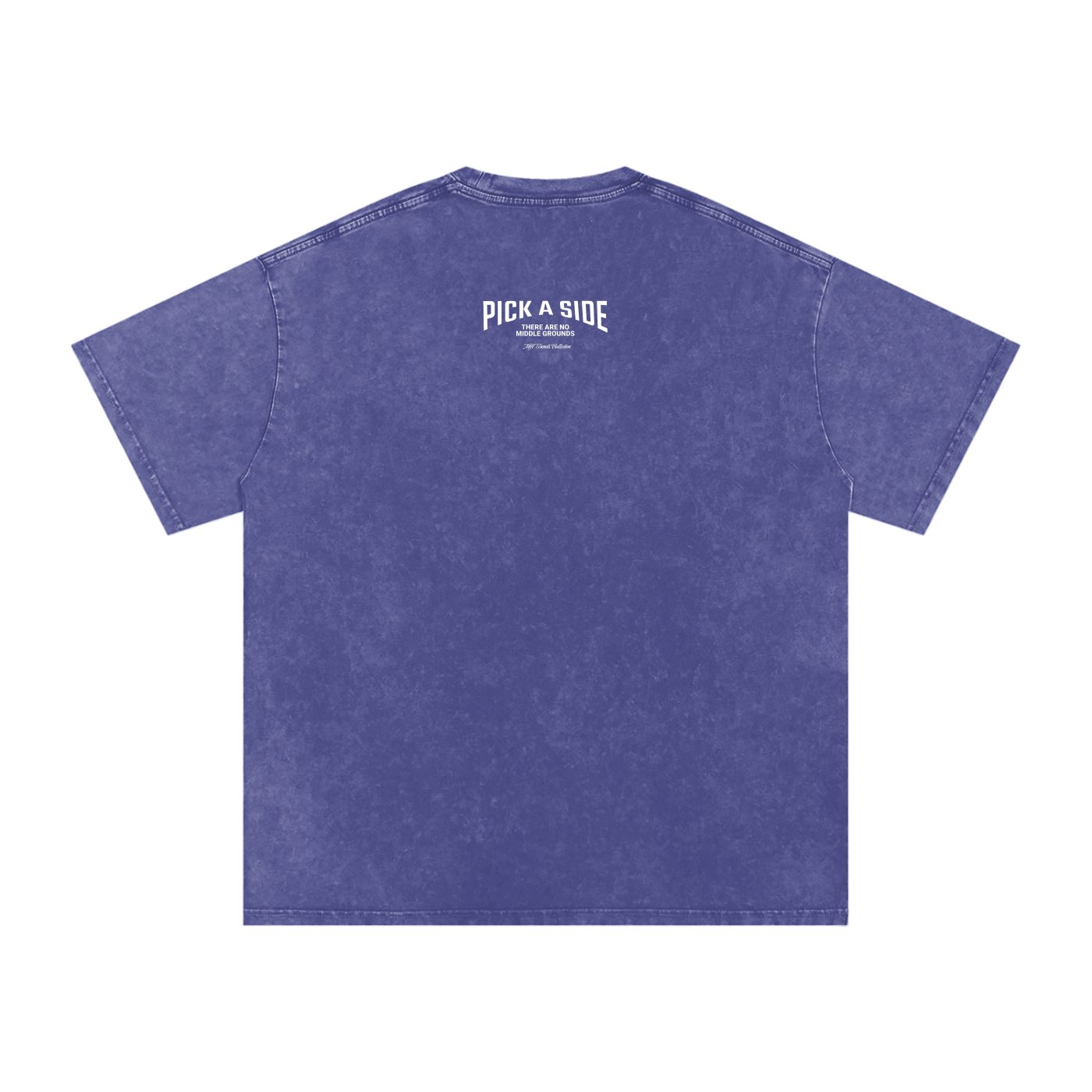 PICK A SIDE Acid Wash Oversize T-Shirt