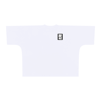 Just Me Oversize One-piece Pattern Cut Boxy Tee - 300 GSM