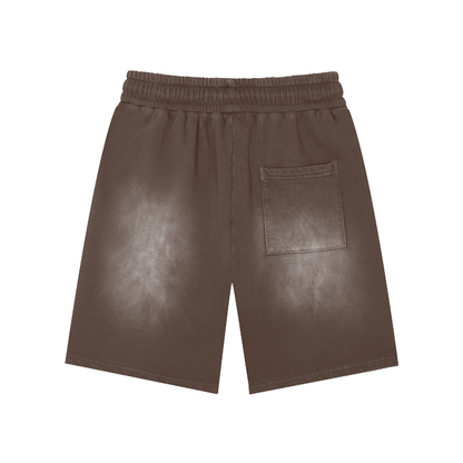 Nigeria NBFL Rectangle Patch Monkey Washed Shorts